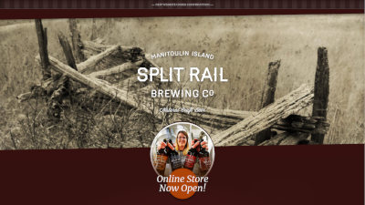 Split Rail Brewing Co. coming soon page