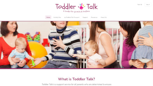 Toddler Talk website